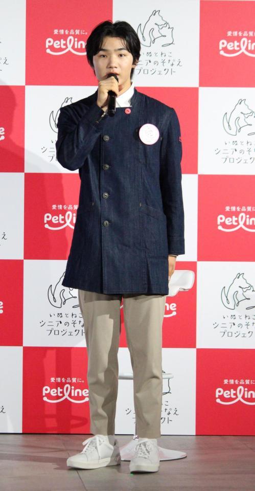 　発表会に登壇した寺田心