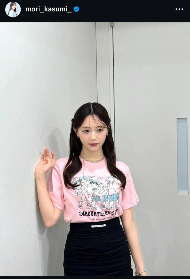 森香澄のインスタグラム＠ｍｏｒｉ＿ｋａｓｕｍｉ＿から