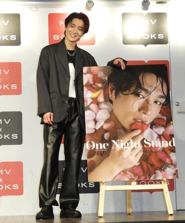 　初写真集の発売記念イベントを開催した真田ナオキ