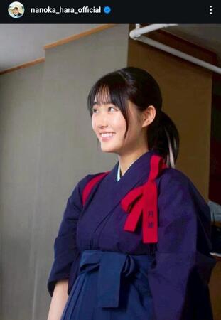 　原菜乃華のインスタグラム＠ｎａｎｏｋａ＿ｈａｒａ＿ｏｆｆｉｃｉａｌから