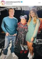 　ブラッド・ピットと。渡辺直美のインスタグラム＠ｗａｔａｎａｂｅｎａｏｍｉ７０３（２３年２月２日付）より 