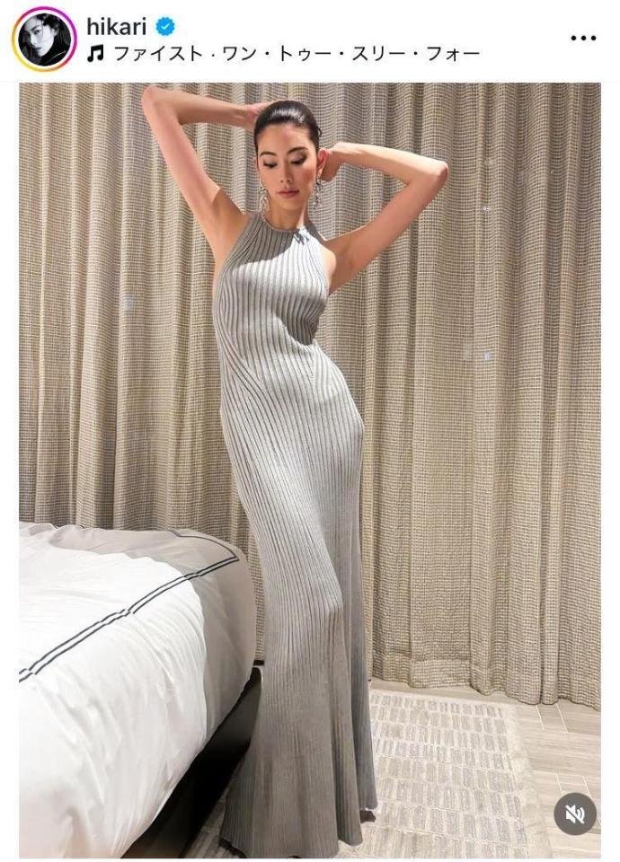 　森星のインスタグラム＠ｈｉｋａｒｉより 