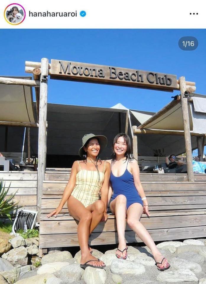 　小野真弓のインスタグラム＠ｈａｎａｈａｒｕａｒｏｉ（９月１０日付）より