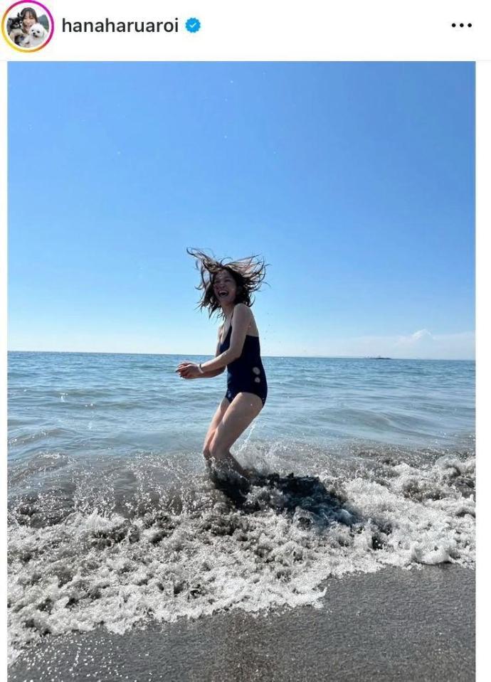 　小野真弓のインスタグラム＠ｈａｎａｈａｒｕａｒｏｉ（９月１０日付）より