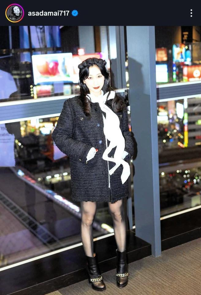 　浅田舞インスタグラム＠ａｓａｄａｍａｉ７１７から