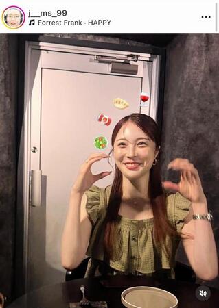 みそのインスタグラム＠ｊ＿＿ｍｓ＿９９ （８月１６日付）より