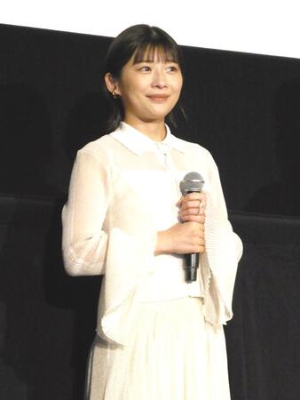 　舞台あいさつに登壇した伊藤沙莉