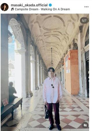 岡田将生のインスタグラム＠ｍａｓａｋｉ＿ｏｋａｄａ．ｏｆｆｉｃｉａｌより