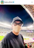 布袋寅泰のインスタグラム＠ｈｏｔｅｉ＿ｏｆｆｉｃｉａｌ９月１３日付）より 