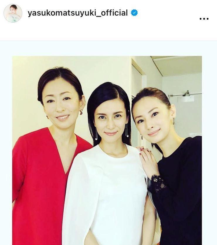 １８年２月１０日付の松雪泰子のインスタグラム＠ｙａｓｕｋｏｍａｔｓｕｙｕｋｉ＿ｏｆｆｉｃｉａｌより