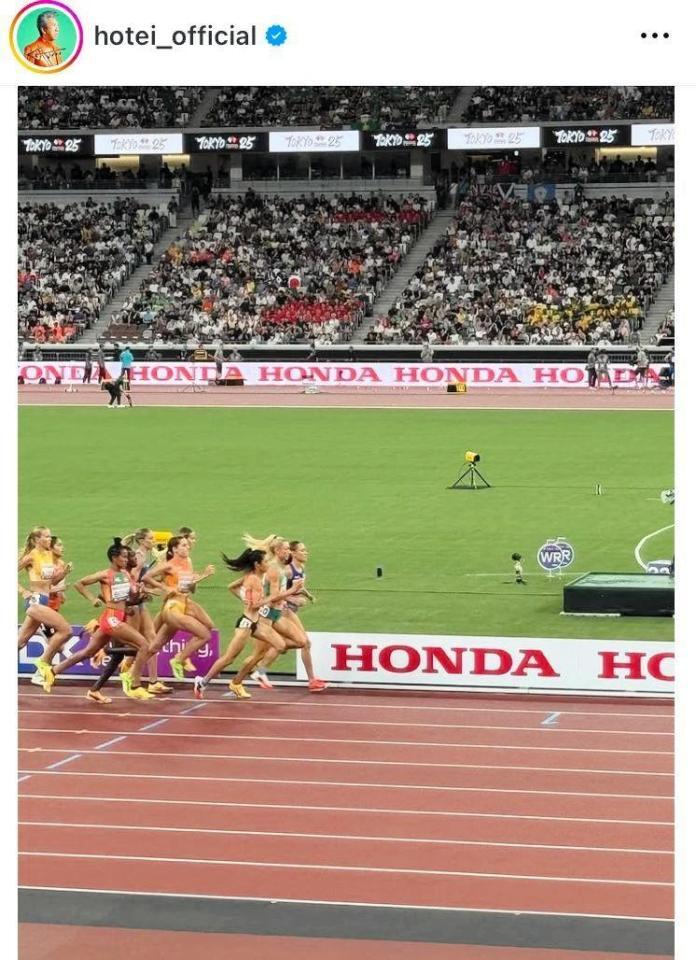 布袋寅泰のインスタグラム＠ｈｏｔｅｉ＿ｏｆｆｉｃｉａｌ９月１３日付）より 