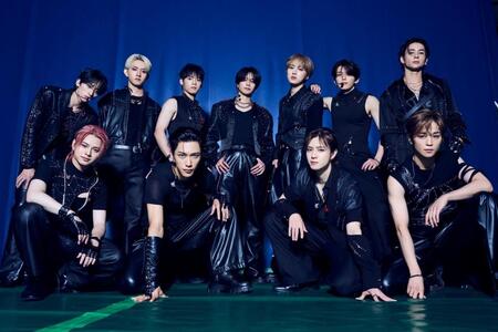 　バンテリンドームナゴヤを熱狂させたＩＮＩの（前列左から）松田迅、池﨑理人、佐野雄大、後藤威尊（後列同）許豊凡、田島将吾、木村柾哉、藤牧京介、尾崎匠海、高塚大夢、西洸人©ＬＡＰＯＮＥ　ＥＮＴＥＲＴＡＩＮＭＥＮＴ（撮影：田中聖太郎写真事務所）