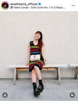 　Ｃｏｃｏｍｉ撮影のアイナ・ジ・エンド。Ｃｏｃｏｍｉのインスタグラム＠ａｉｎａｔｈｅｅｎｄ＿ｏｆｆｉｃｉａｌ（６月２１日付）より