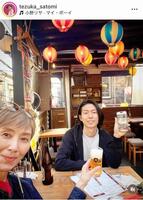 　手塚理美のインスタグラム＠ｔｅｚｕｋａ＿ｓａｔｏｍｉ（３月３０日付）より