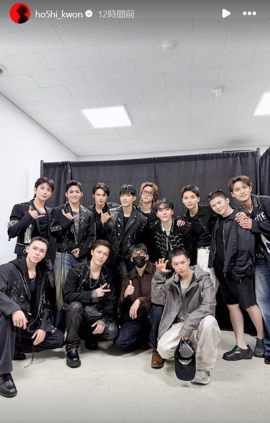 　ＳＥＶＥＮＴＥＥＮ・ホシの公式インスタグラム＠ｈｏ５ｈｉ＿ｋｗｏｎより