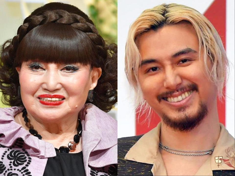 　黒柳徹子（左）と藤井風