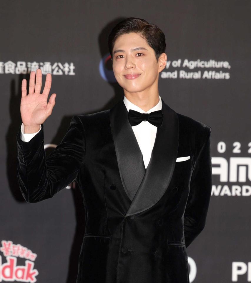 　パク・ボゴム＝２２年１１月撮影