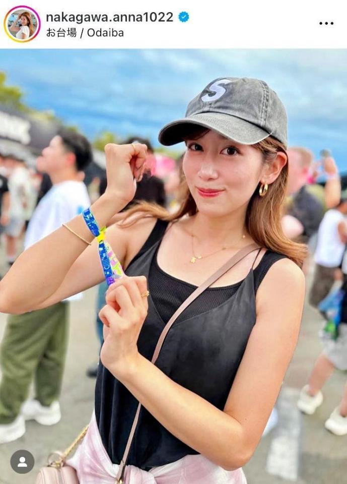 中川安奈アナのインスタグラム＠ｎａｋａｇａｗａ．ａｎｎａ１０２２（９月１３日付）より