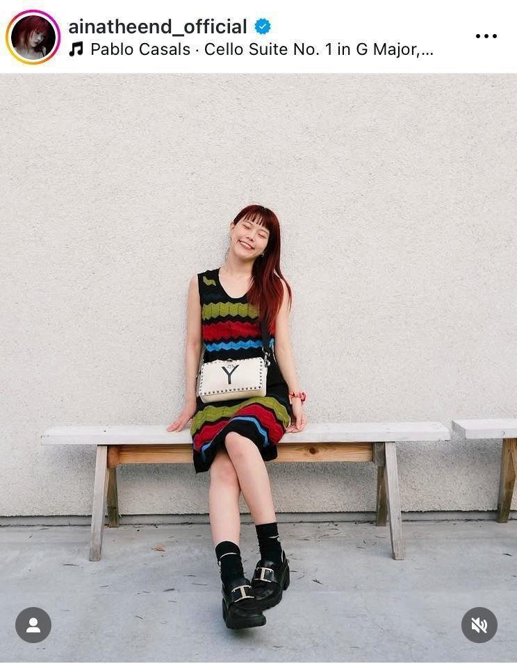 　Ｃｏｃｏｍｉ撮影のアイナ・ジ・エンド。Ｃｏｃｏｍｉのインスタグラム＠ａｉｎａｔｈｅｅｎｄ＿ｏｆｆｉｃｉａｌ（６月２１日付）より