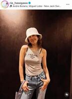 　長谷川理恵のインスタグラム＠ｒｉｅ＿ｈａｓｅｇａｗａ（８月１２日付）より 