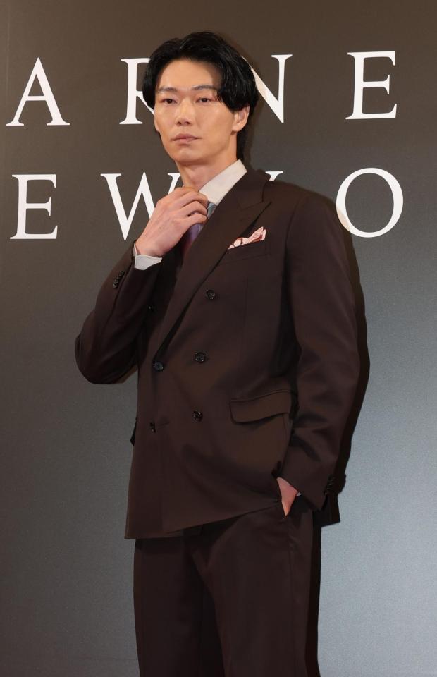 　イベントに登場した笠松将（撮影・金田祐二）