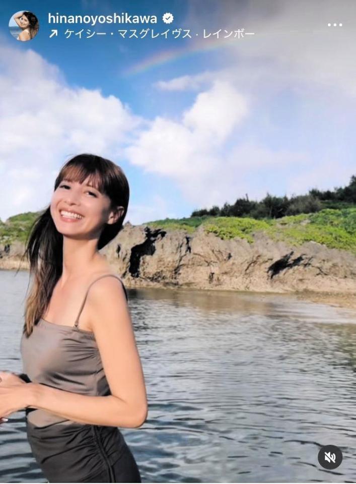 　吉川ひなののインスタグラム＠ｈｉｎａｎｏｙｏｓｈｉｋａｗａ（９月１３日付）より