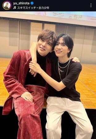 　城田優インスタグラム＠ｙｕ＿ｓｈｉｒｏｔａから