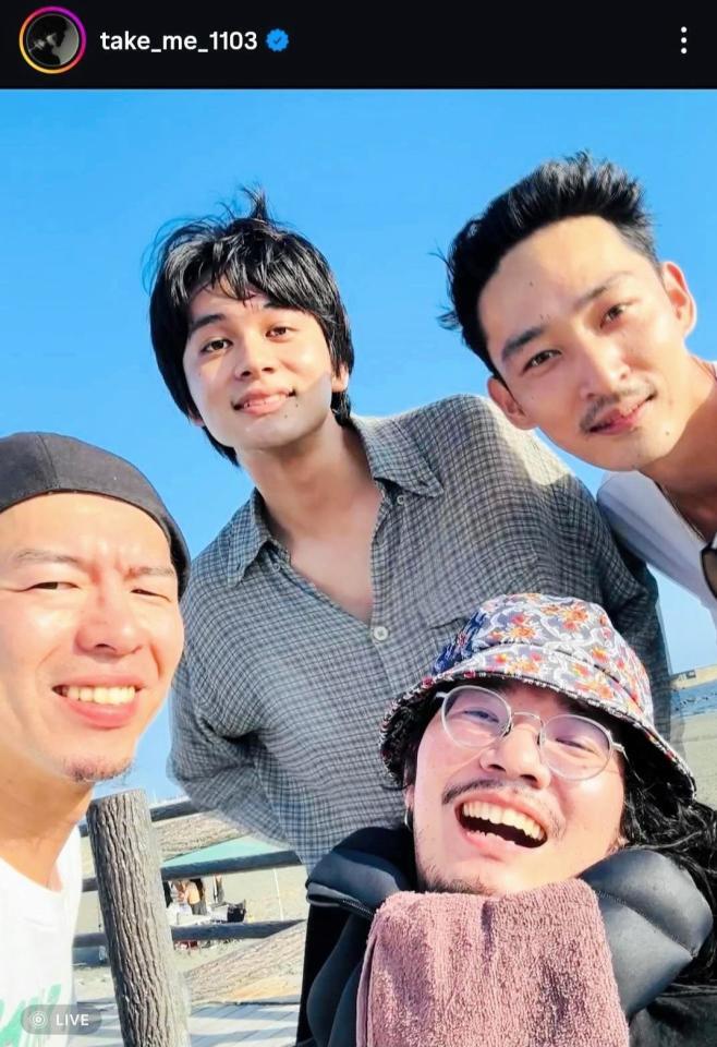 　北村匠海インスタグラム＠ｔａｋｅ＿ｍｅ＿１１０３から