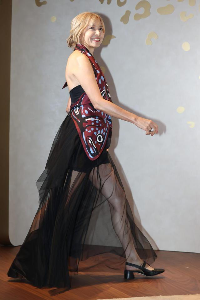 　山口智子（撮影・金田祐二）