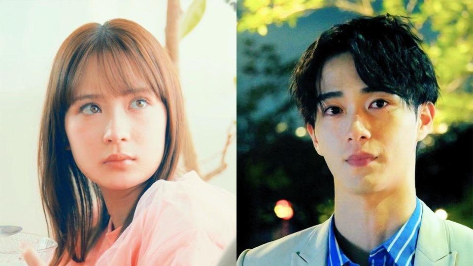 　縦型ショートドラマで好演する畑芽育（左）と野村康太