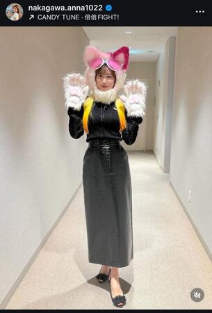 中川安奈アナのインスタグラム＠ｎａｋａｇａｗａ．ａｎｎａ１０２２から