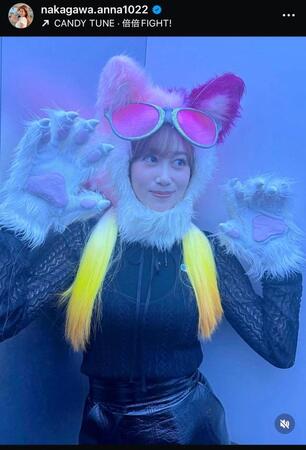 中川安奈アナのインスタグラム＠ｎａｋａｇａｗａ．ａｎｎａ１０２２から