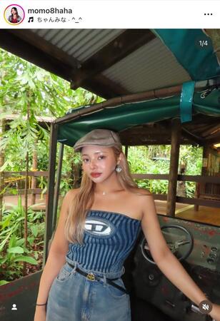 　ｍｏｍｏｈａｈａのインスタグラム＠ｍｏｍｏ８ｈａｈａより