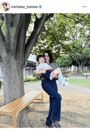 濱尾ノリタカのインスタグラム（ｎｏｒｉｔａｋａ＿ｈａｍａｏ）より