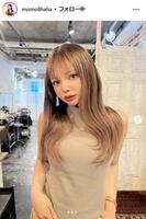 ｍｏｍｏｈａｈａのインスタグラム＠ｍｏｍｏ８ｈａｈａより
