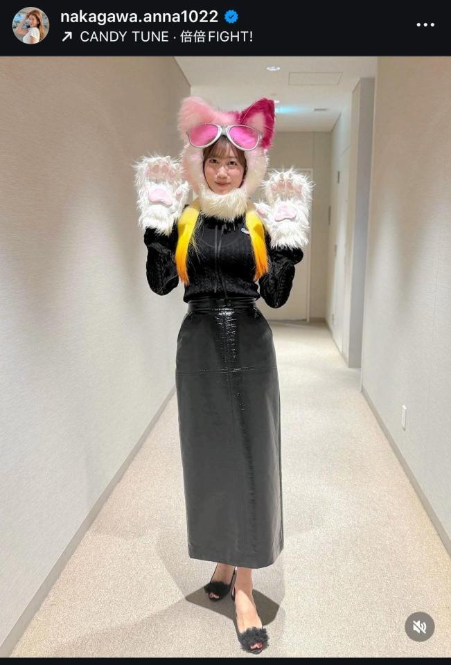 中川安奈アナのインスタグラム＠ｎａｋａｇａｗａ．ａｎｎａ１０２２から