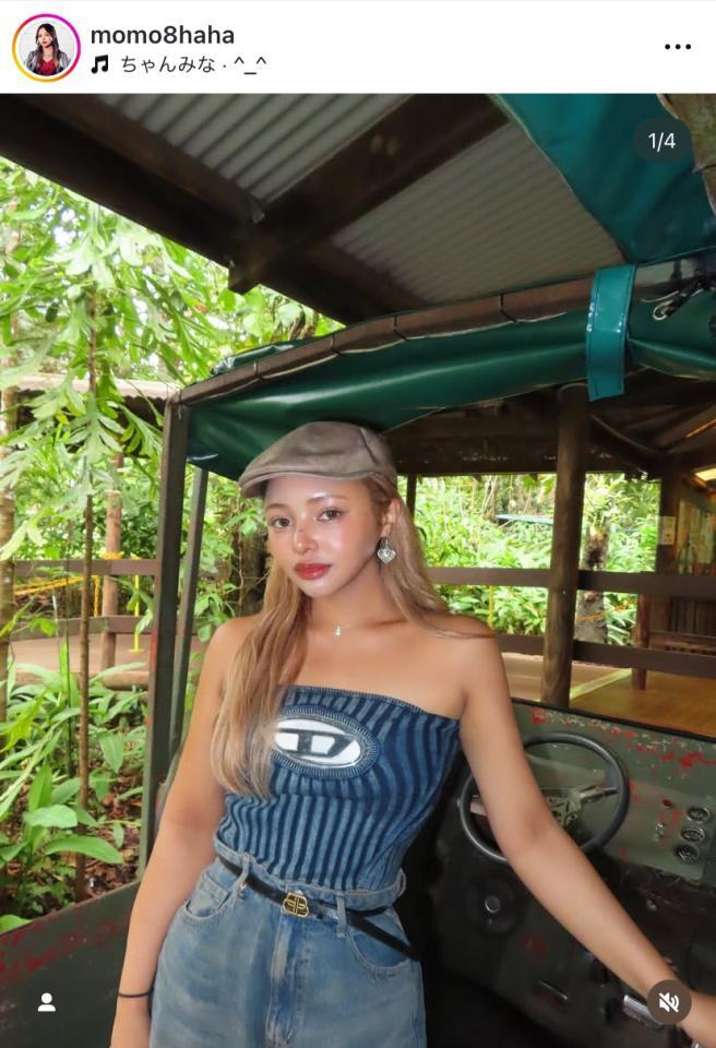 　ｍｏｍｏｈａｈａのインスタグラム＠ｍｏｍｏ８ｈａｈａより