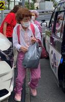 　パー子と帰宅した林家ペー