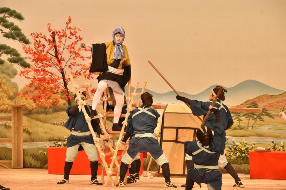 　盗賊役で見事な殺陣を披露した辰巳ゆうと