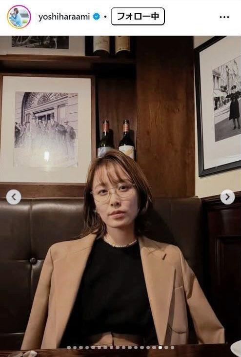 良原安美アナウンサーのインスタグラム＠ｙｏｓｈｉｈａｒａａｍｉより