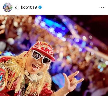 　ＤＪ　ＫＯＯのインスタグラム＠ｄｊ＿ｋｏｏ１０１９から