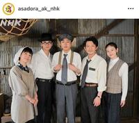 　「あんぱん」の公式インスタグラム＠ａｓａｄｏｒａ＿ａｋ＿ｎｈｋより