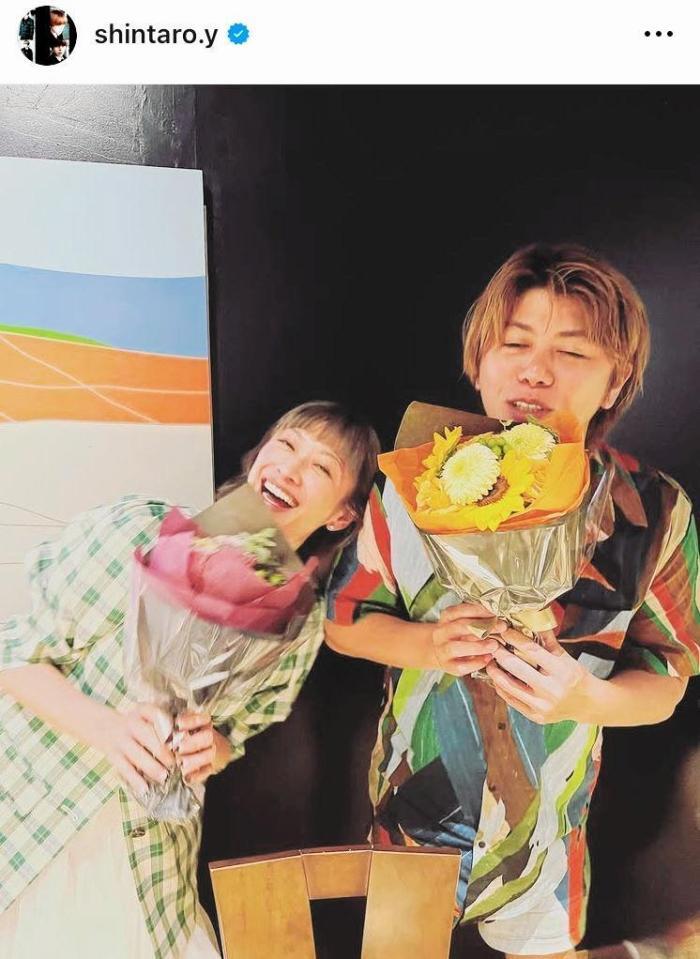 　山田親太朗のインスタグラム＠ｓｈｉｎｔａｒｏ．ｙ（２２年７月１０日付）より