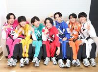 　元気いっぱいのＰＯＣＫＥＴ　ＰＡＮｉＣの（左から）安部舜太、松原有輝、河合彪雅、生水稜也、新井椋清、川原雅斗、仙波七星（撮影・吉澤敬太）