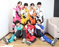 　気合十分のＰＯＣＫＥＴ　ＰＡＮｉＣの（前列左から）河合彪雅、生水稜也、新井椋清、（後列同）安部舜太、松原有輝、川原雅斗、仙波七星（撮影・吉澤敬太）