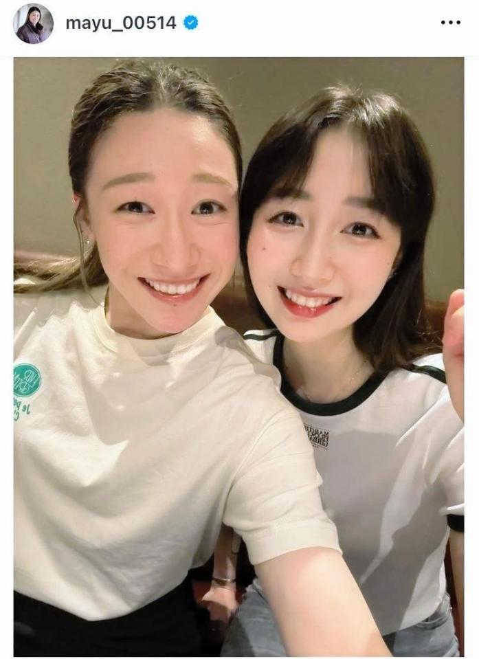 石川真佑選手のインスタグラム＠ｍａｙｕ＿００５１４（９月２２日付）より