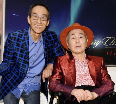 　ビリー・バンバン・菅原孝さん（右）と菅原進