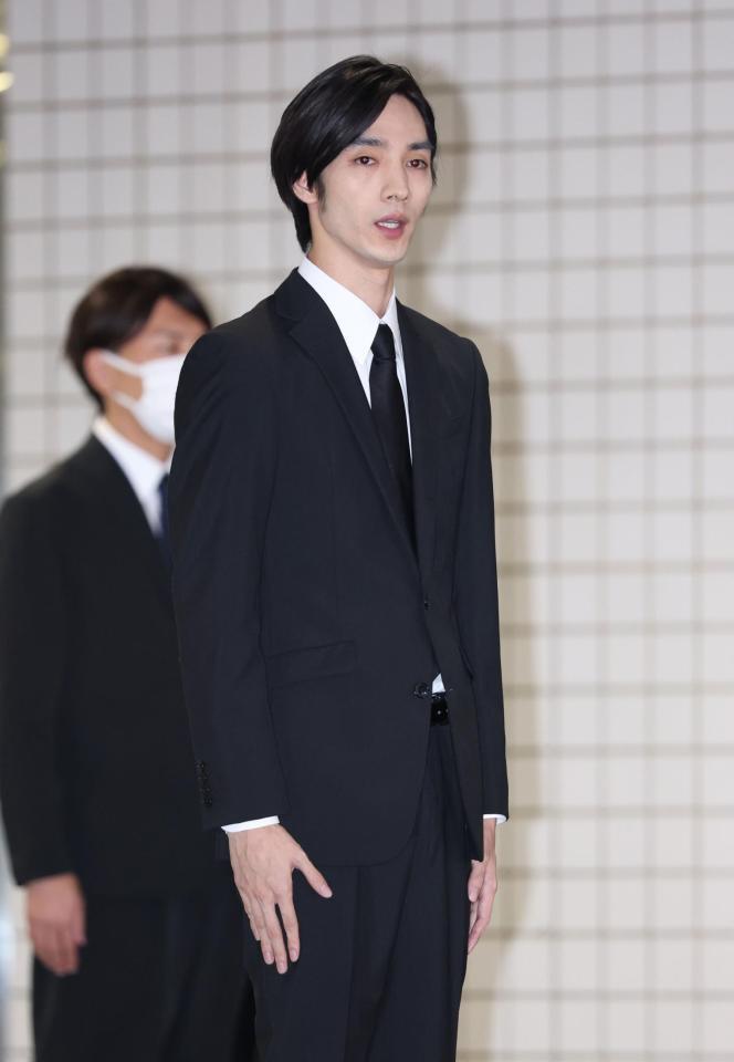 　保釈され反省の弁を述べる清水尋也被告