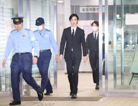 　保釈された清水尋也被告