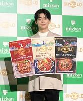 　新ＣＭ発表会に出席した高橋文哉